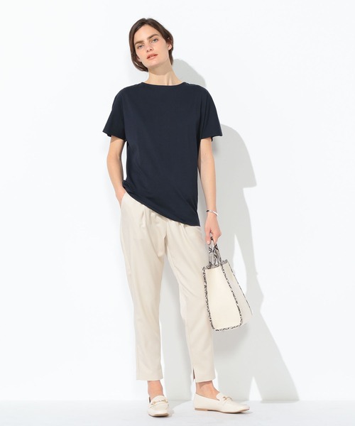 LE SOUK HOLIDAY（ルスークホリデー）の「セットアップパンツ（スラックス・レディース・カーキ/ベージュ/ブラック・67/64）」の13枚目の写真