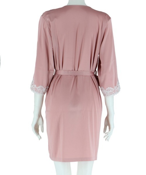 northerly（ノーザリー）の「サテンローブ（ガウン/バスローブ・レディース・ネイビー/ミント/ピンク・MEDIUM）」の7枚目の写真