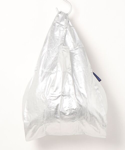 BAGGU（バグー）の「【BAGGU(バグゥ)】メタリックBaby（エコバッグ/サブバッグ・レディース・シルバー/ゴールド・FREE）」の2枚目の写真