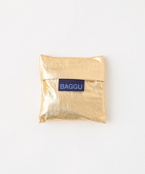 BAGGU（バグー）の「【BAGGU(バグゥ)】メタリックBaby（エコバッグ/サブバッグ・レディース・シルバー/ゴールド・FREE）」の12枚目の写真