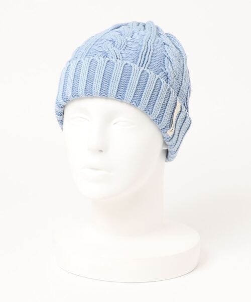 roial(ロイアル)の「BEANIE/ROIAL(ロイアル)帽子(ニットキャップ・ビーニー)(ニットキャップ/ビーニー・メンズ・ライトインディゴブルー・FREE)」の1枚目の写真