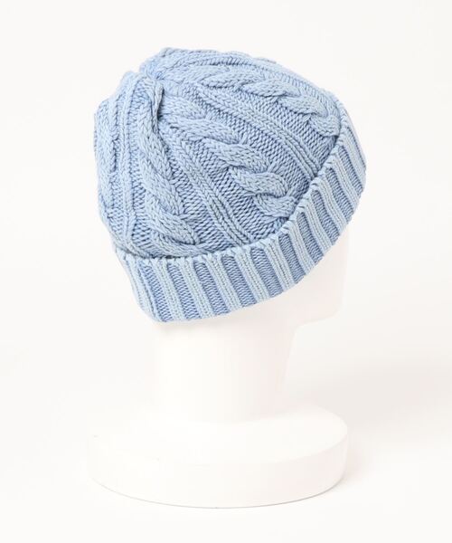 roial(ロイアル)の「BEANIE/ROIAL(ロイアル)帽子(ニットキャップ・ビーニー)(ニットキャップ/ビーニー・メンズ・ライトインディゴブルー・FREE)」の2枚目の写真