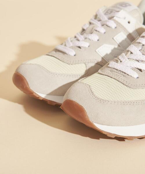 NEW BALANCE（ニューバランス）の「＜New Balance(ニューバランス)＞∴WL574 スニーカー ◆（スニーカー・レディース・ライトグレー/ライラック・24.5cm/25cm/22.5cm/23cm/23.5cm/24cm）」の6枚目の写真