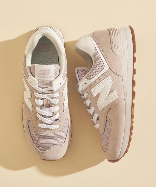 NEW BALANCE（ニューバランス）の「＜New Balance(ニューバランス)＞∴WL574 スニーカー ◆（スニーカー・レディース・ライトグレー/ライラック・24.5cm/25cm/22.5cm/23cm/23.5cm/24cm）」の21枚目の写真