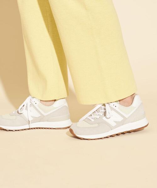 NEW BALANCE（ニューバランス）の「＜New Balance(ニューバランス)＞∴WL574 スニーカー ◆（スニーカー・レディース・ライトグレー/ライラック・24.5cm/25cm/22.5cm/23cm/23.5cm/24cm）」の16枚目の写真