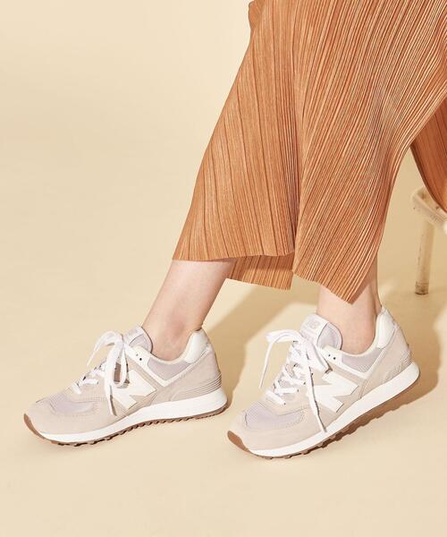 NEW BALANCE（ニューバランス）の「＜New Balance(ニューバランス)＞∴WL574 スニーカー ◆（スニーカー・レディース・ライトグレー/ライラック・24.5cm/25cm/22.5cm/23cm/23.5cm/24cm）」の22枚目の写真