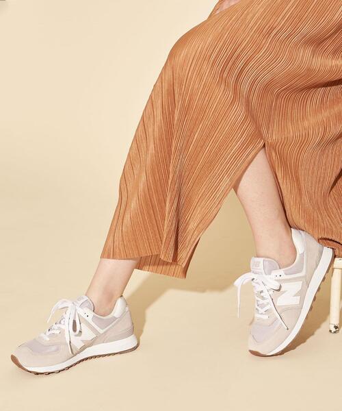 NEW BALANCE（ニューバランス）の「＜New Balance(ニューバランス)＞∴WL574 スニーカー ◆（スニーカー・レディース・ライトグレー/ライラック・24.5cm/25cm/22.5cm/23cm/23.5cm/24cm）」の19枚目の写真