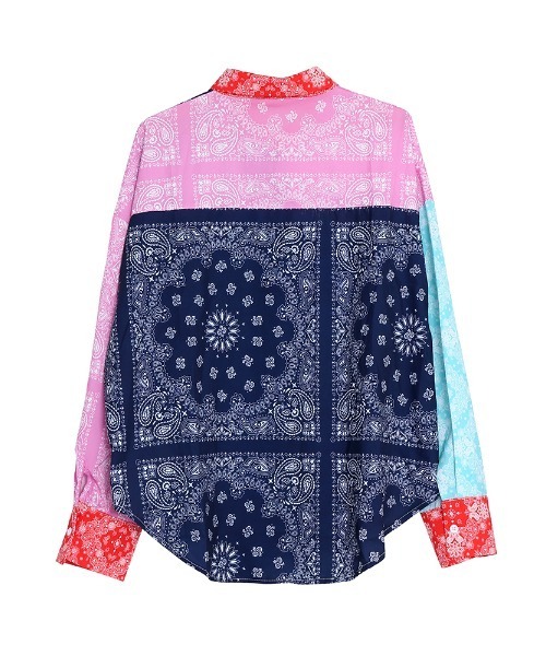 Figments（フィグメンツ）の「パターンブロックシャツ（シャツ/ブラウス・レディース・その他1・FREE）」の7枚目の写真