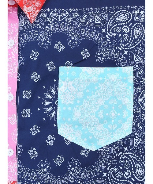 Figments（フィグメンツ）の「パターンブロックシャツ（シャツ/ブラウス・レディース・その他1・FREE）」の9枚目の写真