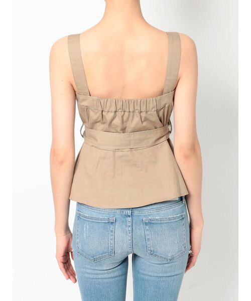 GYDA（ジェイダ）の「2WAYトレンチベアTOPS（シャツ/ブラウス・レディース・ベージュ/アイボリー・FREE）」の21枚目の写真