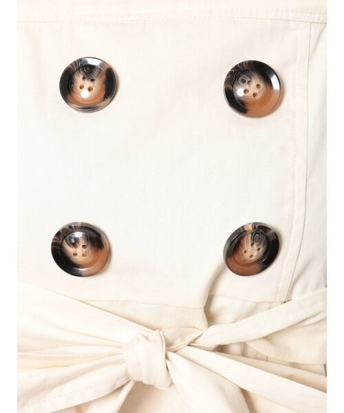 GYDA（ジェイダ）の「2WAYトレンチベアTOPS（シャツ/ブラウス・レディース・ベージュ/アイボリー・FREE）」の19枚目の写真