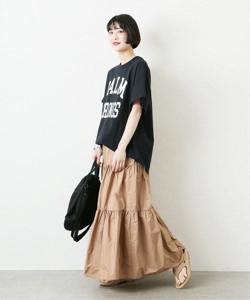 JOURNAL STANDARD（ジャーナルスタンダード）の「ライトメモリーティアードスカート◆3（スカート・レディース・ベージュ/ネイビー・38/36）」の11枚目の写真