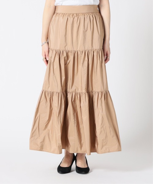 JOURNAL STANDARD（ジャーナルスタンダード）の「ライトメモリーティアードスカート◆3（スカート・レディース・ベージュ/ネイビー・38/36）」の13枚目の写真