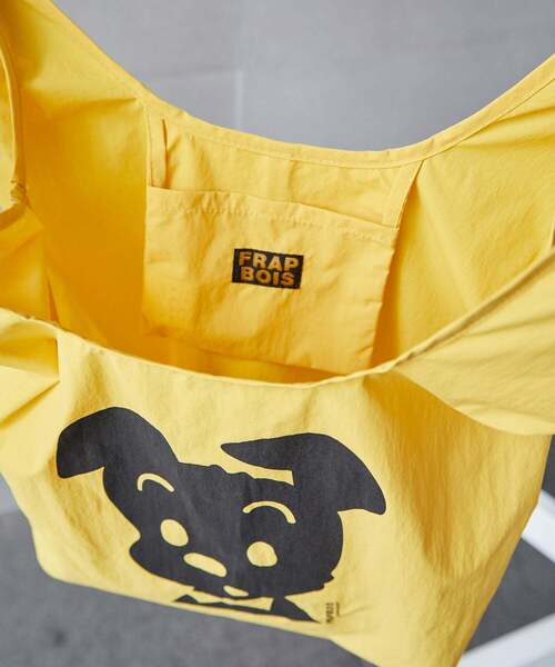 FRAPBOIS（フラボア）の「FRAPBOIS×OSAMU GOODS エコbag（エコバッグ/サブバッグ・レディース・イエロー/レッド/ブルー/グリーン・FREE）」の6枚目の写真
