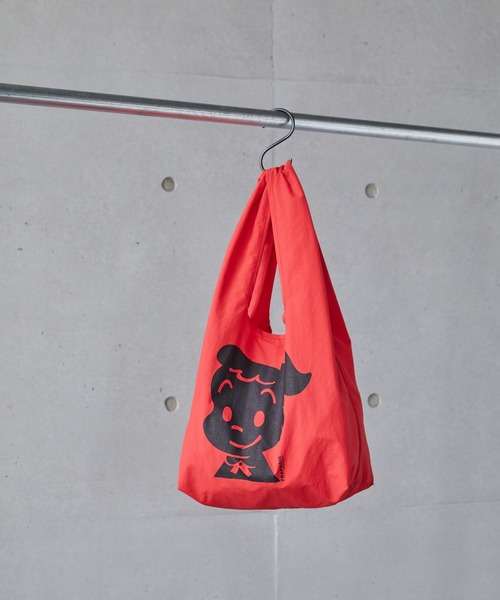 FRAPBOIS（フラボア）の「FRAPBOIS×OSAMU GOODS エコbag（エコバッグ/サブバッグ・レディース・イエロー/レッド/ブルー/グリーン・FREE）」の4枚目の写真