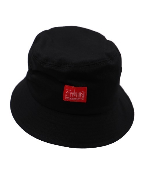Manhattan Portage（マンハッタンポーテージ）の「【Manhattan Portage / マンハッタン ポーテージ】ロゴデザインバケットハット（ハット・メンズ・ホワイト/ブラック/ベージュ/ブラック系その他/ホワイト系その他・ONESIZE）」の6枚目の写真