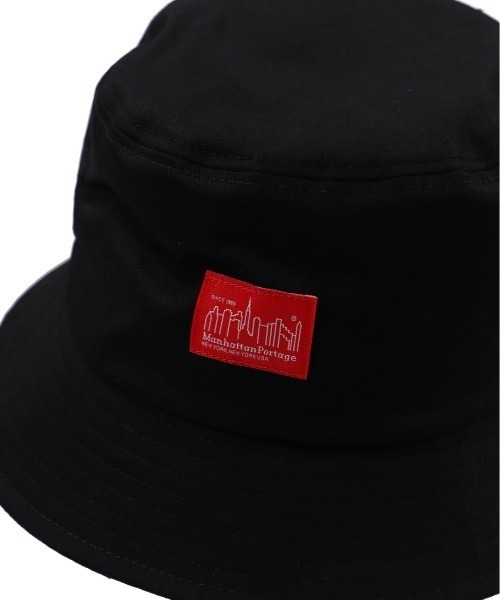 Manhattan Portage（マンハッタンポーテージ）の「【Manhattan Portage / マンハッタン ポーテージ】ロゴデザインバケットハット（ハット・メンズ・ホワイト/ブラック/ベージュ/ブラック系その他/ホワイト系その他・ONESIZE）」の10枚目の写真