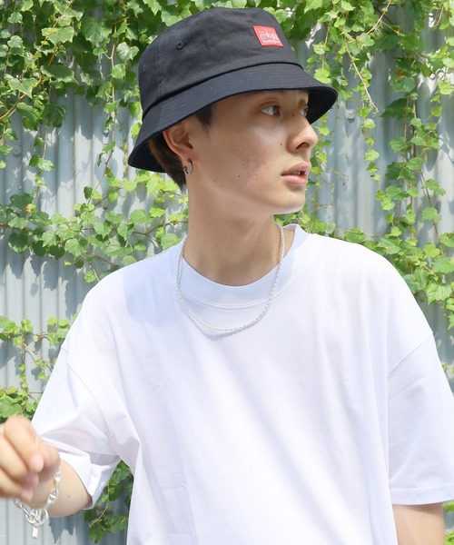 Manhattan Portage（マンハッタンポーテージ）の「【Manhattan Portage / マンハッタン ポーテージ】ロゴデザインバケットハット（ハット・メンズ・ホワイト/ブラック/ベージュ/ブラック系その他/ホワイト系その他・ONESIZE）」の15枚目の写真