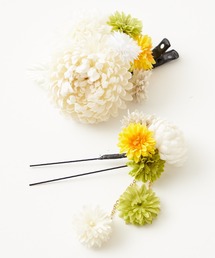 ふりふ（フリフ）の「ぽんぽん菊Uピン（和装小物）」