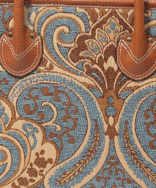 Andemiu（アンデミュウ）の「ジャガードトートⅡ956737（トートバッグ・レディース・レオパード/ブラウン/ブルー・FREE）」の20枚目の写真