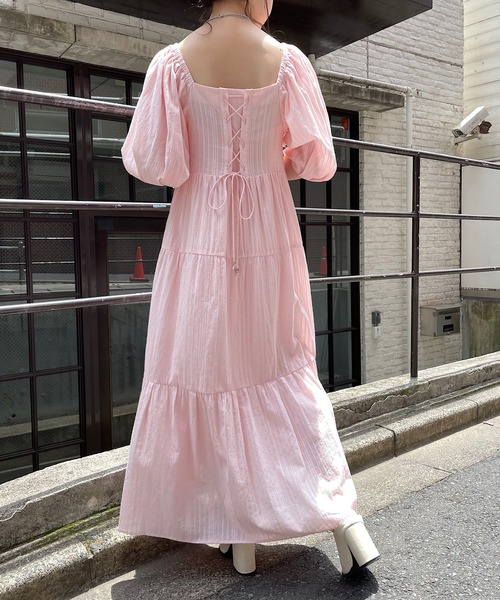 【chacott】ピンクワンピース 2982 chacott】ピンクワンピース 2982