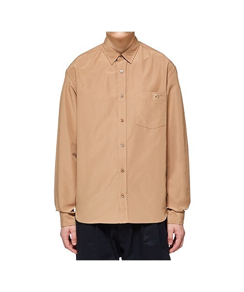 Onitsuka Tiger(オニツカタイガー)の「SHIRT(シャツ/ブラウス・メンズ・ホワイト/ブラック/ベージュ・S/M/L)」の3枚目の写真