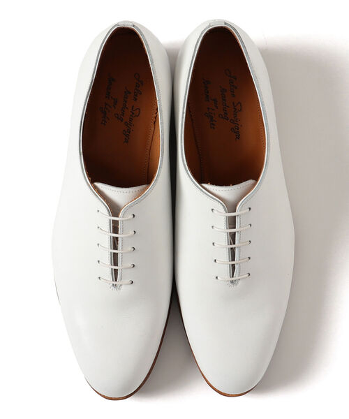 BEAMS LIGHTS（ビームスライツ）の「JALAN SRIWIJAYA / プレーントゥ シューズ（ドレスシューズ・レディース・ホワイト/ブラック・5/4h/5h/4）」の9枚目の写真