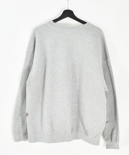 NIKE（ナイキ）の「【ヴィンテージ古着】90's NIKE/ナイキ SWOOSH 刺繍 クルーネックスウェット USA製（スウェット・メンズ・グレー・X-LARGE）」の8枚目の写真