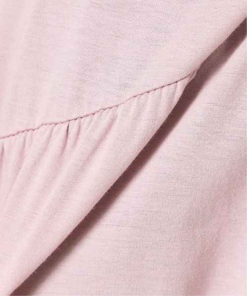 SLOBE IENA（スローブイエナ）の「フレンチスリーブティアードカットワンピース【手洗い可能】◆（ワンピース・レディース・チャコールグレー/ブラック/ラベンダー・38/36）」の20枚目の写真