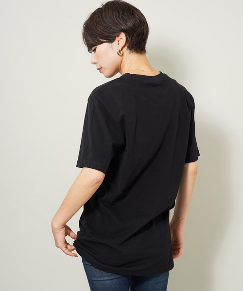 THE NORTH FACE(ザノースフェイス)の「THE NORTH FACE(ザ・ノース・フェイス) ボックスロゴ 半袖Tシャツ(Tシャツ/カットソー・レディース・ホワイト/ブラック・S/M/L)」の10枚目の写真