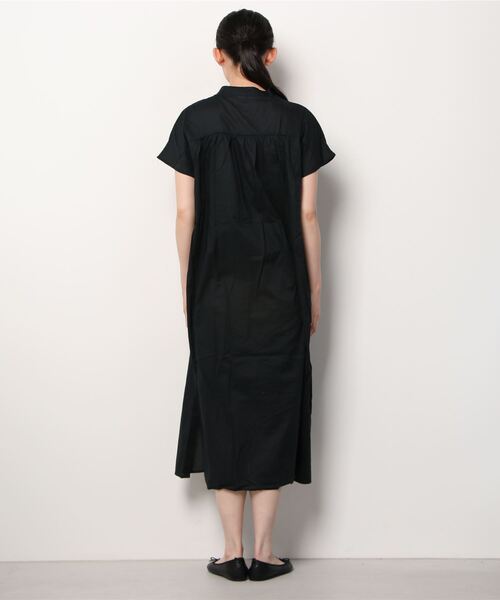 Shelly island（シェリーアイランド）の「シアーコットンシャツワンピース（シャツワンピース・レディース・ホワイト/ブラック・M）」の16枚目の写真