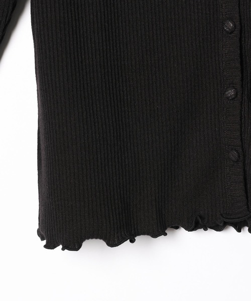 Heather（ヘザー）の「ホソミエリブカーデキャミセット　216696（Tシャツ/カットソー・レディース・ブラック/ホワイト/グリーン/イエロー・FREE）」の11枚目の写真