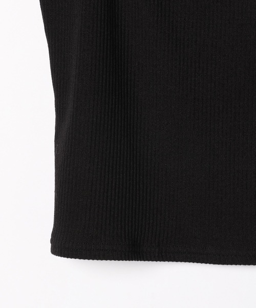 Heather（ヘザー）の「ホソミエリブカーデキャミセット　216696（Tシャツ/カットソー・レディース・ブラック/ホワイト/グリーン/イエロー・FREE）」の12枚目の写真