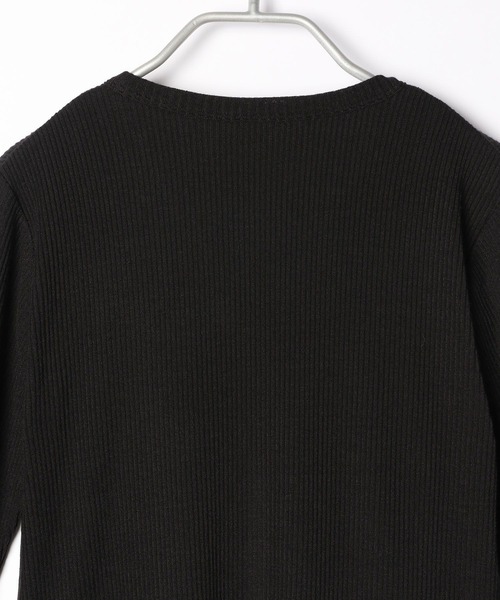 Heather（ヘザー）の「ホソミエリブカーデキャミセット　216696（Tシャツ/カットソー・レディース・ブラック/ホワイト/グリーン/イエロー・FREE）」の13枚目の写真