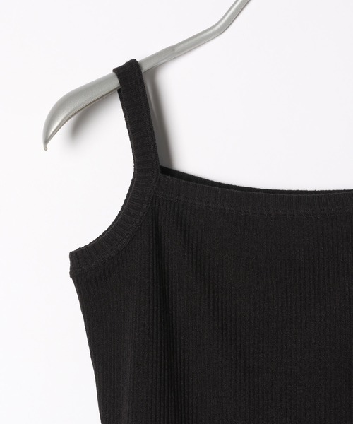 Heather（ヘザー）の「ホソミエリブカーデキャミセット　216696（Tシャツ/カットソー・レディース・ブラック/ホワイト/グリーン/イエロー・FREE）」の15枚目の写真