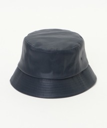 フェイクレザーバケットハット