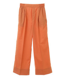 カラーワイドパンツ