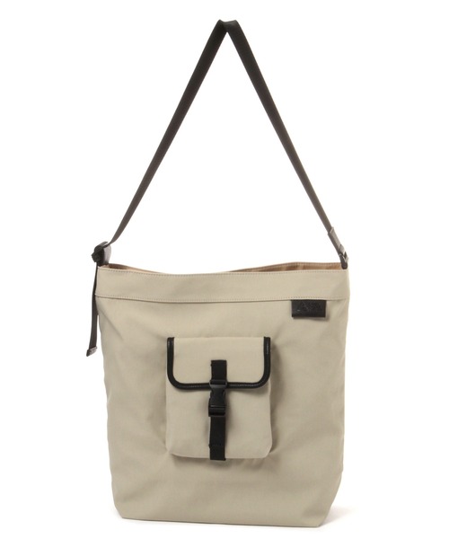 LAKOLE（ラコレ）の「フロントポケットワンショルダーバッグ / 954533（ショルダーバッグ・メンズ・ブラック/ベージュ・FREE）」の6枚目の写真