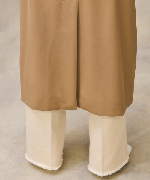 PUBLIC TOKYO ダブルラペルトレンチコート PUBLIC TOKYO（パブリックトウキョウ）の「ダブルラペルトレンチ