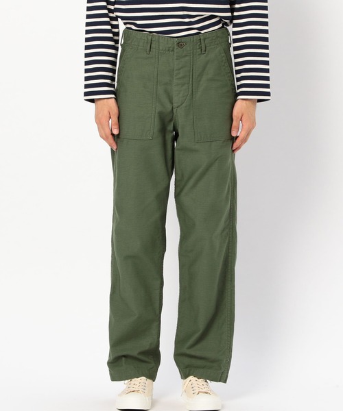 orSlow(オアスロウ)の「orSlow | バックサテン ファティーグパンツ MEN(その他パンツ・メンズ・グリーン・1/2/3)」の10枚目の写真