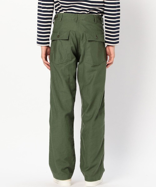 orSlow(オアスロウ)の「orSlow | バックサテン ファティーグパンツ MEN(その他パンツ・メンズ・グリーン・1/2/3)」の5枚目の写真