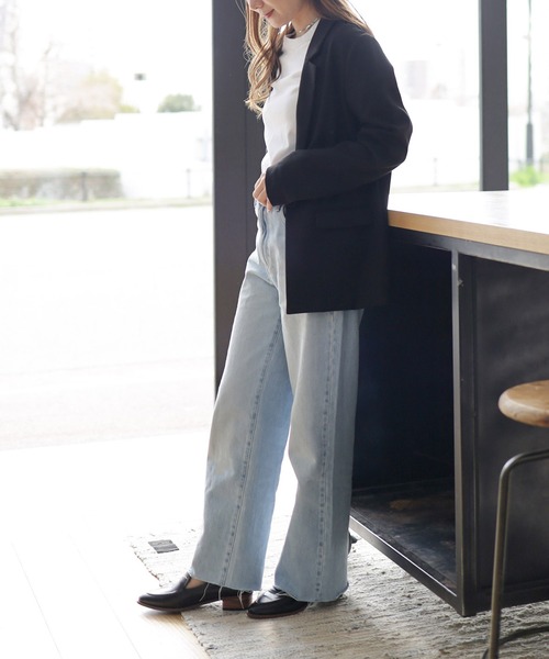 SESTO（セスト）の「ふわふわインソール！ウッドヒールのアーモンドトゥローファーパンプス（ローファー・レディース・ブラック/ブラウン/ゴールド/レオパード/アイボリー・22.5cm/23.5cm/24.5cm/23.0cm/24.0cm/25.0cm/21.5㎝）」の19枚目の写真