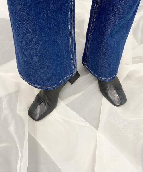 Charles Chaton（シャルルシャトン）の「CHARLES CHATON クラシックショートブーツ（ブーツ・レディース・ブラック/ブラウン・38/36/37）」の7枚目の写真