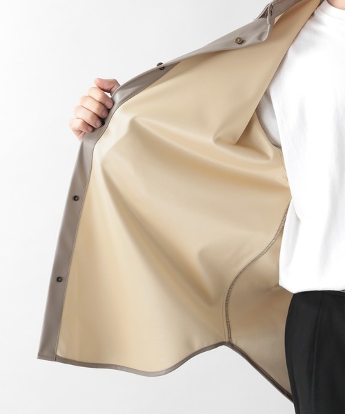 RAGEBLUE（レイジブルー）の「シンセティックレザーシャツ/215199（シャツ/ブラウス・メンズ・ブラック/ベージュ/ピンク・MEDIUM/LARGE）」の6枚目の写真