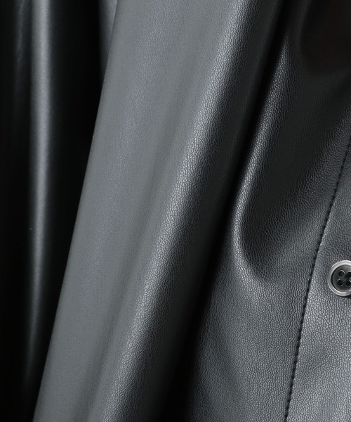 RAGEBLUE（レイジブルー）の「シンセティックレザーシャツ/215199（シャツ/ブラウス・メンズ・ブラック/ベージュ/ピンク・MEDIUM/LARGE）」の21枚目の写真