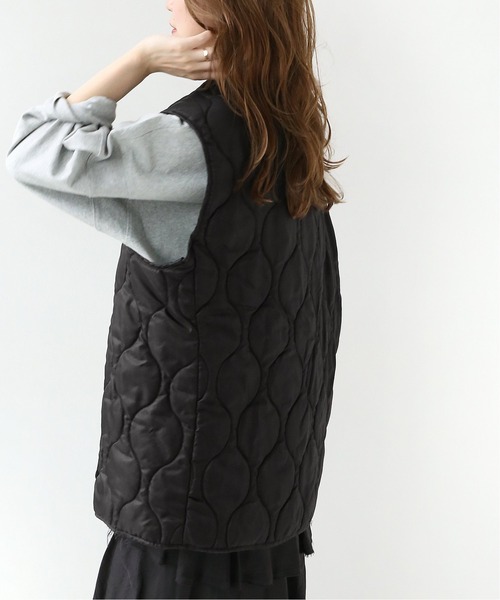 ROTHCO（ロスコ）の「【ROTHCO/ロスコ】QUILTED WOOBIE VEST：ベスト◆（ベスト・レディース・ブラック/カーキ・MEDIUM）」の13枚目の写真
