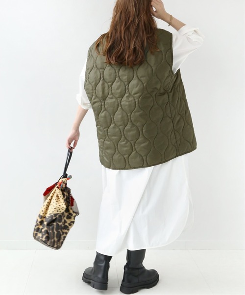 ROTHCO（ロスコ）の「【ROTHCO/ロスコ】QUILTED WOOBIE VEST：ベスト◆（ベスト・レディース・ブラック/カーキ・MEDIUM）」の16枚目の写真