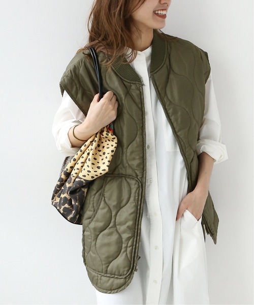 ROTHCO（ロスコ）の「【ROTHCO/ロスコ】QUILTED WOOBIE VEST：ベスト◆（ベスト・レディース・ブラック/カーキ・MEDIUM）」の18枚目の写真