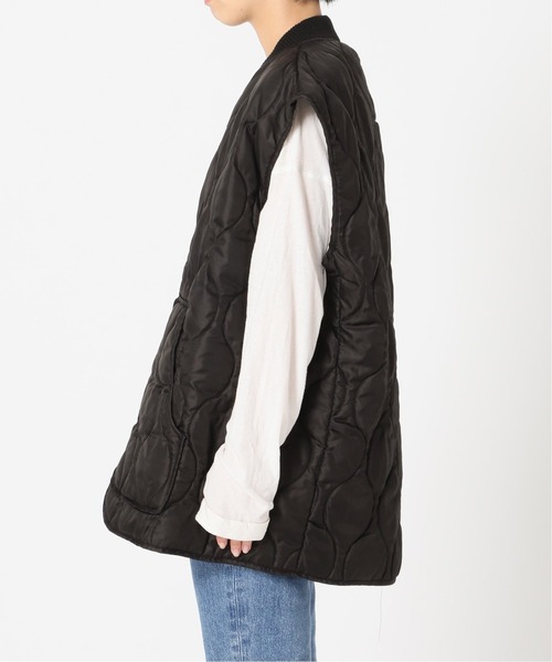 ROTHCO（ロスコ）の「【ROTHCO/ロスコ】QUILTED WOOBIE VEST：ベスト◆（ベスト・レディース・ブラック/カーキ・MEDIUM）」の22枚目の写真