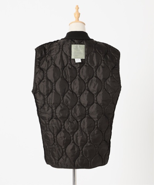 ROTHCO（ロスコ）の「【ROTHCO/ロスコ】QUILTED WOOBIE VEST：ベスト◆（ベスト・レディース・ブラック/カーキ・MEDIUM）」の3枚目の写真